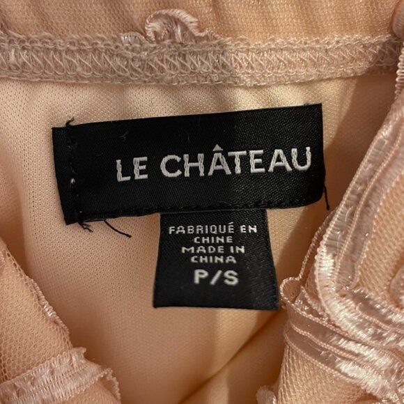 Le chateau light pink dress with bow, small - Picture 3 of 3